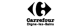 Carrefour logo, client of 55 agency